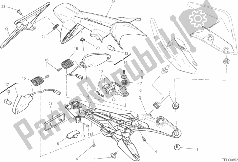 Wszystkie części do 28b - Uchwyt Na Talerze Ducati Monster 821 Dark Thailand 2015 Wszystkie części do 28b - Uchwyt Na Talerze Ducati Monster 821 Dark Thailand 2015